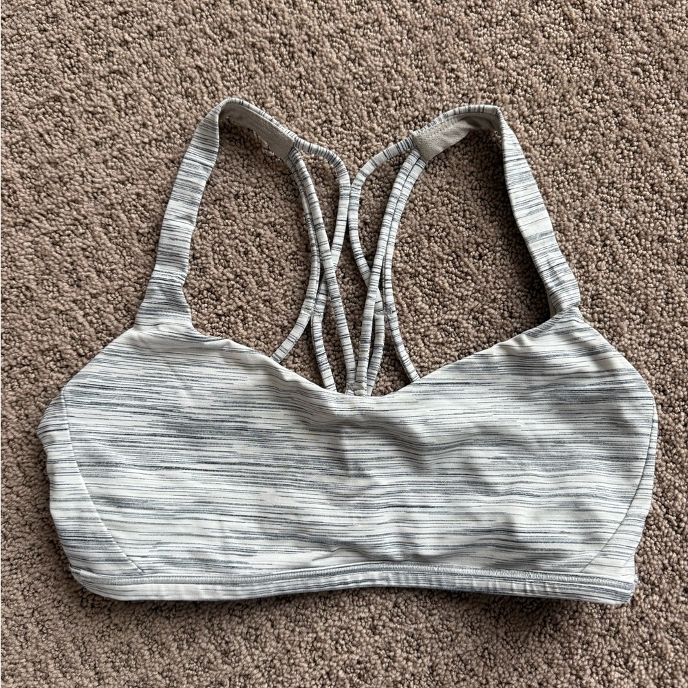 lululemon athletica Gray Sports Bra